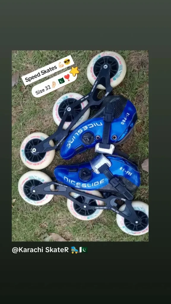 Three wheel speed skates — photo 1